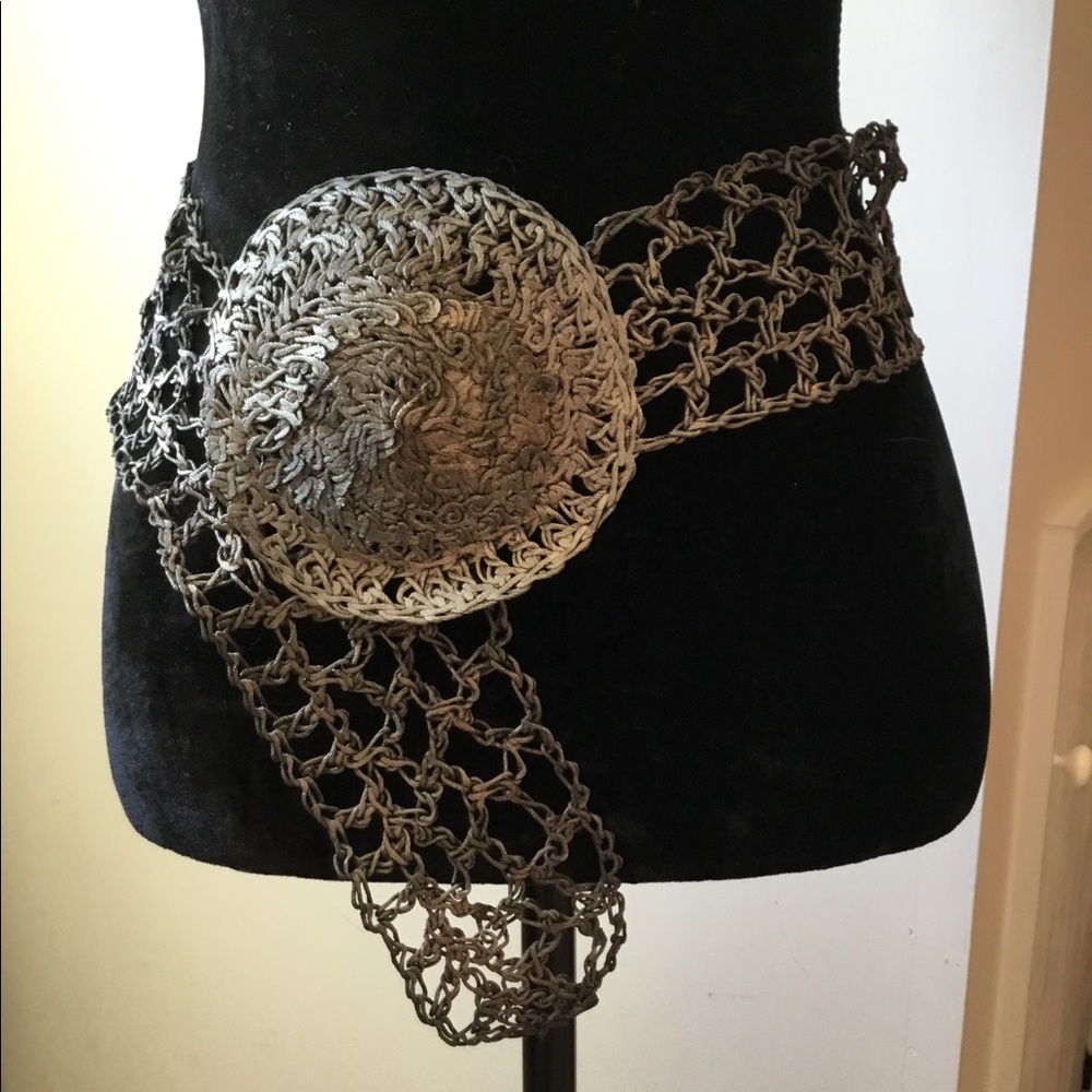 Unique Silver Wire Belt